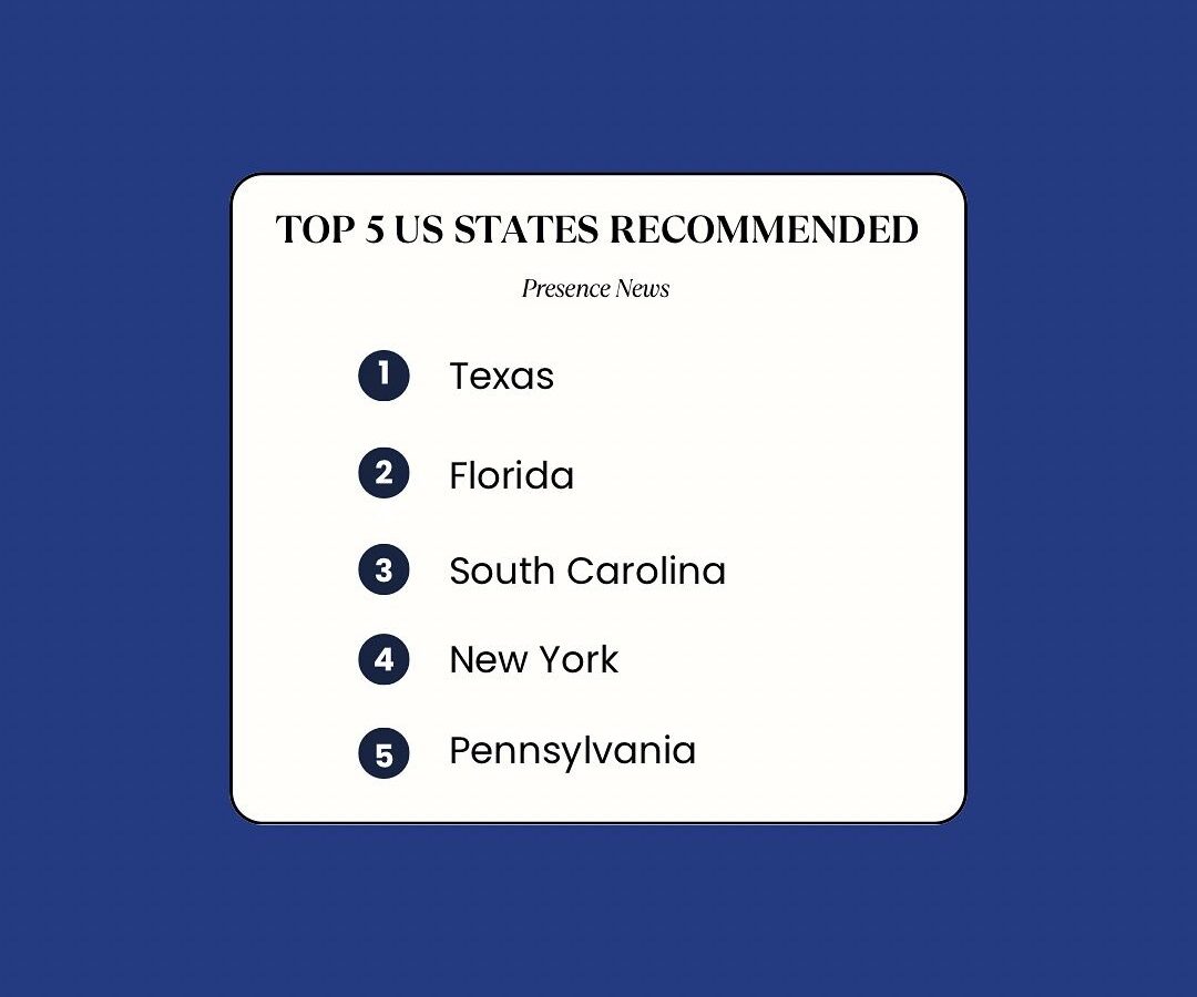 Top 5 U.S. States to Watch in 2025