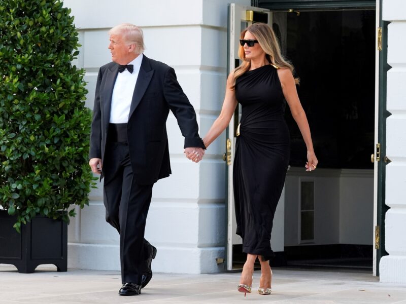 trump and wife
