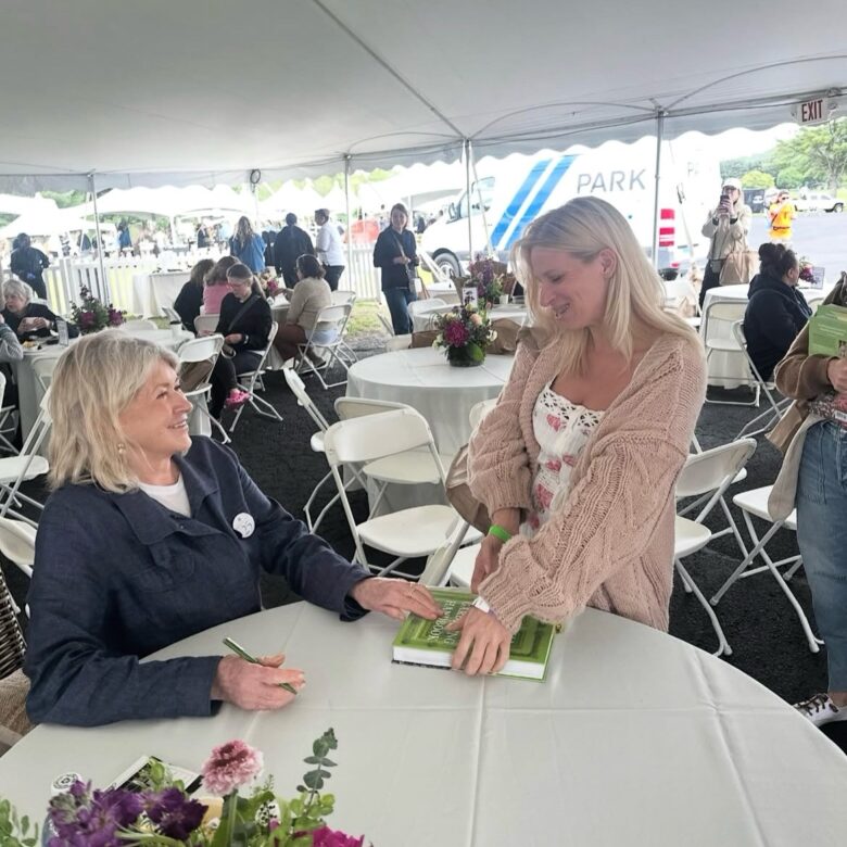 Presence Reader Molly meets Martha Stewart