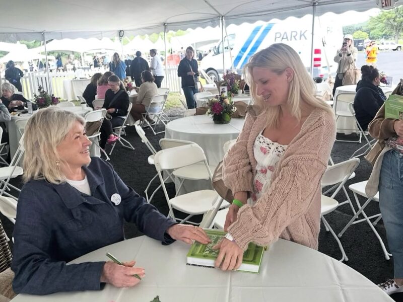Presence Reader Molly meets Martha Stewart
