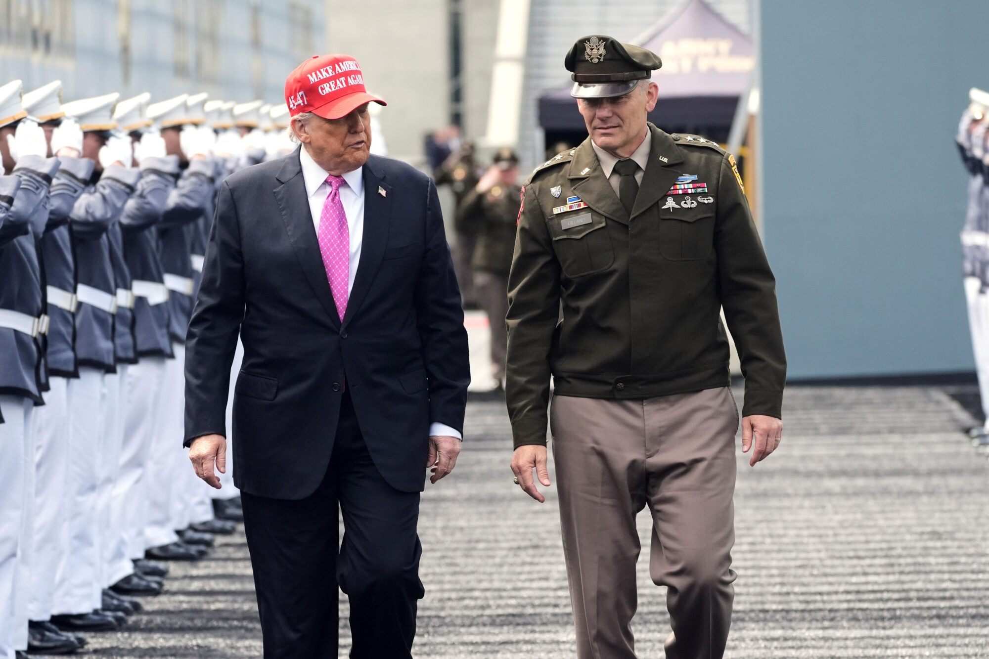 Donald Trump at West Point