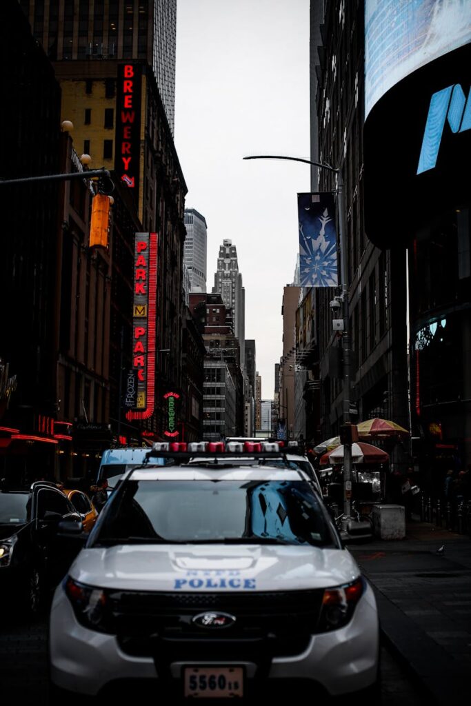 photo of cars in the city