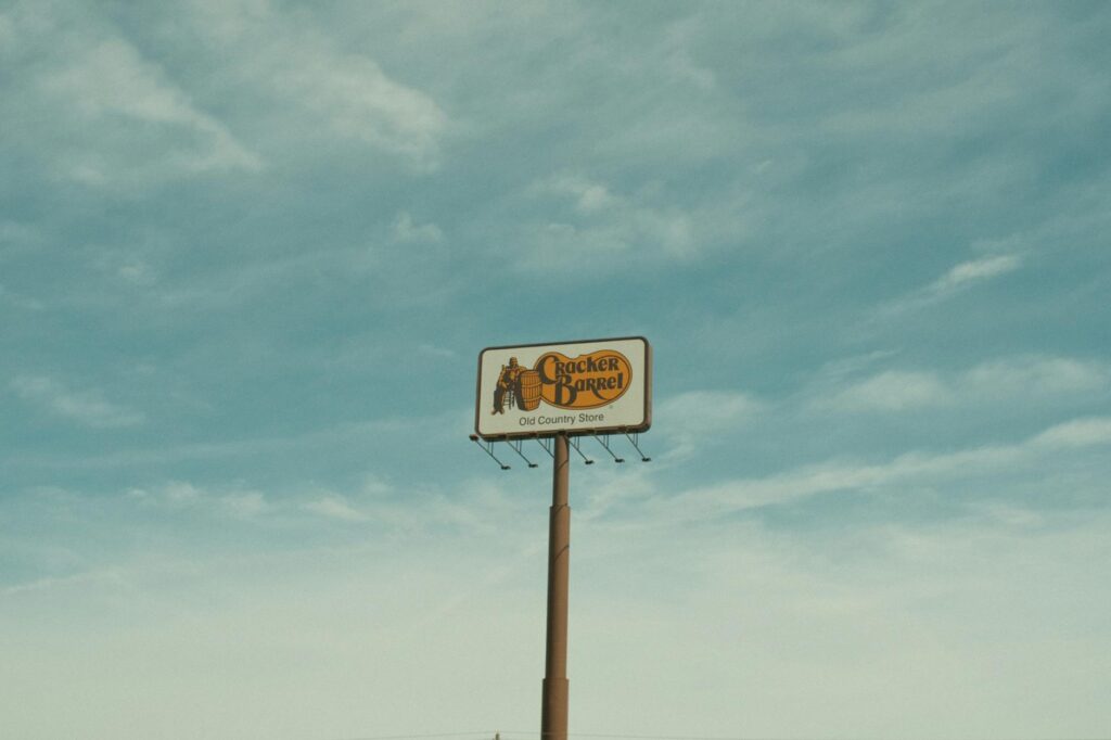logo of cracker barrel old country store