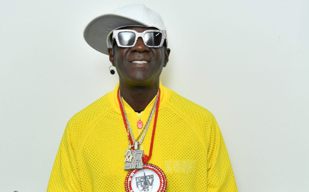 Flavor Flav photographed by Shutterstock at Advertising Week New York 2025