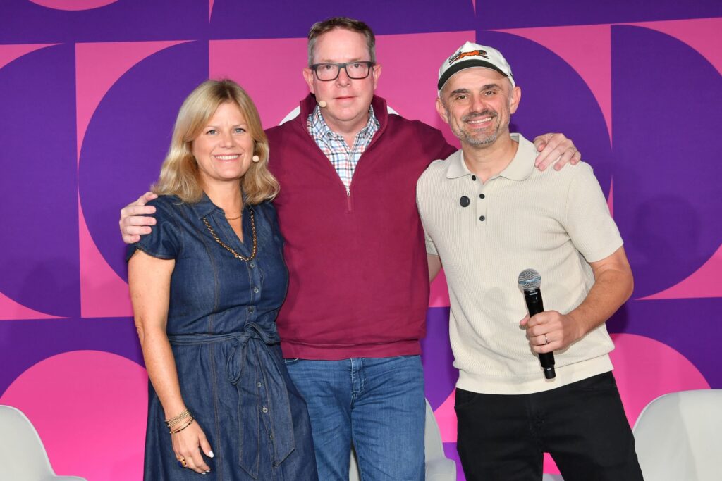 Pictured Left to Right: Jenny Rooney, Mark Kirkham, Gary Vaynerchuk Photo Credit: Shutterstock for Advertising Week New York