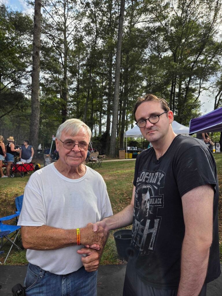 Pictured Left to Right: Gene Odom, William Barber October 19th 2025 Mississippi