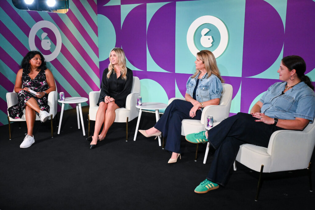 Pictured Left to Right: Aarti Bhaskaran, Katie Feeney, Kimberly Iadevaia, Kristin Maverick at Advertising Week