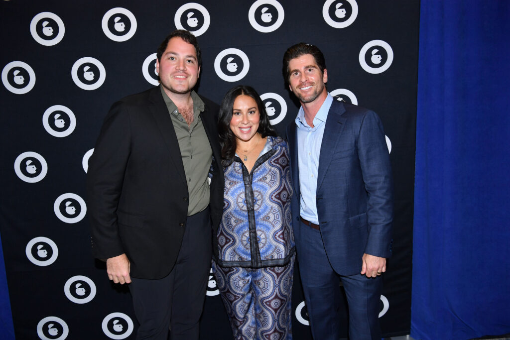 Pictured Left to Right: Ben Soffer, Claudia Oshry, Michael Bosstick Photo Credit: Shutterstock for Advertising Week New York