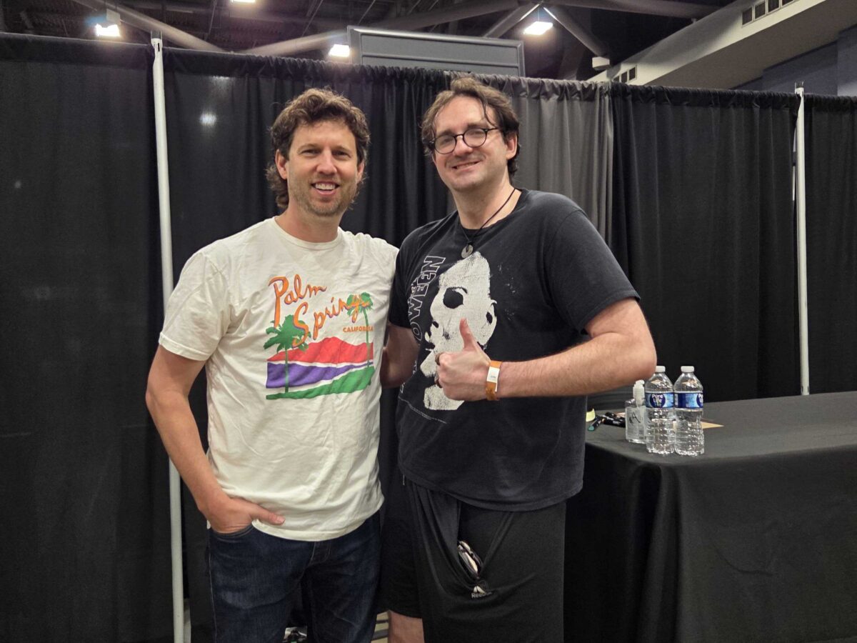 Will Barber and Jon Heder (Napoleon Dynamite) at 2025 South Alabama Comic Con