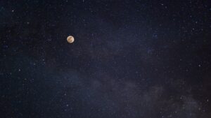 full moon illustration