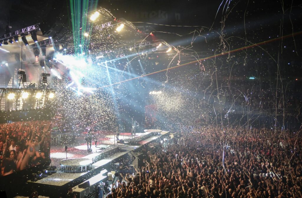 concert at night