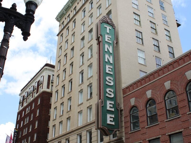 historic tennessee theatre in downtown knoxville