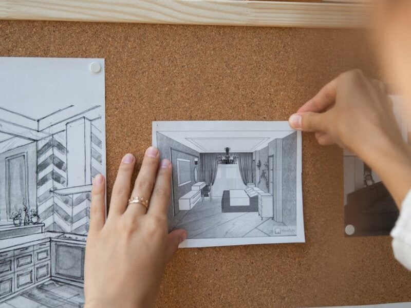 person holding a paper