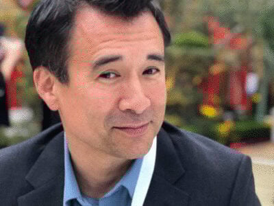 Pasadena, CA, USA, April 2026: Jayson Hardie, CEO of Homestead Financial Mortgage speaks in Presence News round-table article discussion article.