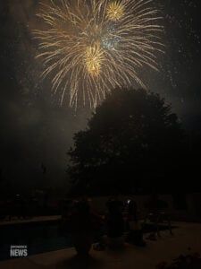 Cheshire, CT, USA, July 2025: Kurtz Farms annual firework show