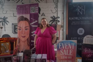 Los Angeles, CA, USA, May 2026: AJ Wynn Spicy Mystery Romance Author at Boutique Book Retreats Photo by Maria Cornejo / Presence News