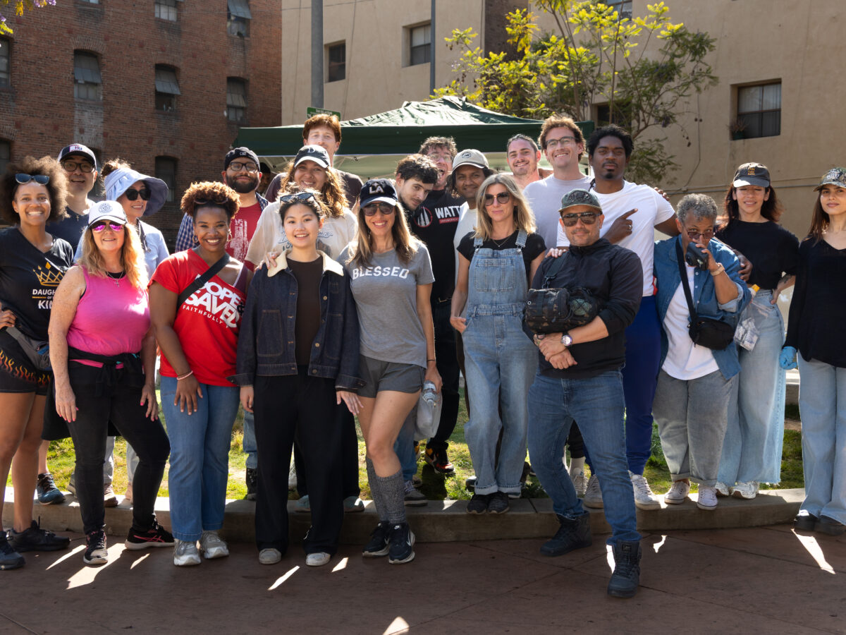 Volunteers Unite in Skid Row Outreach Led by Watts Empowerment Center and Evergreen LA Church