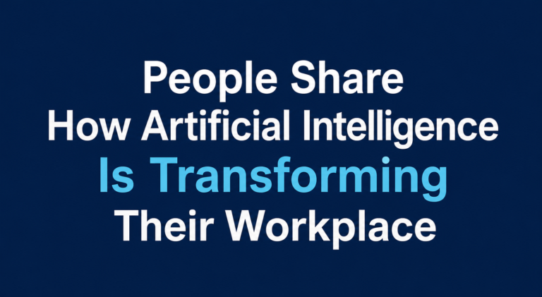 Los Angeles, CA, USA, June 2026: AI changing workplaces discussion