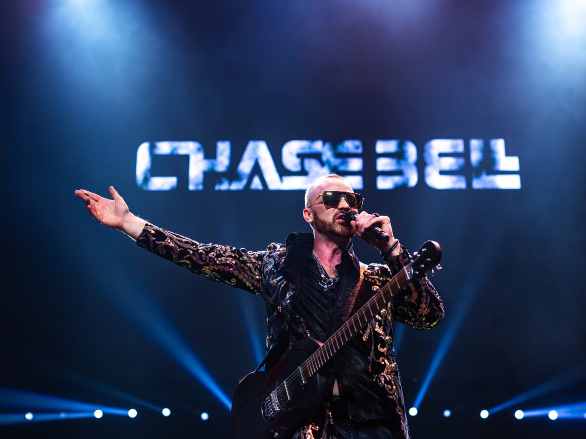 Los Angeles, CA, USA, June 2026: Chase Bell performing live at the Avalon in Hollywood, CA