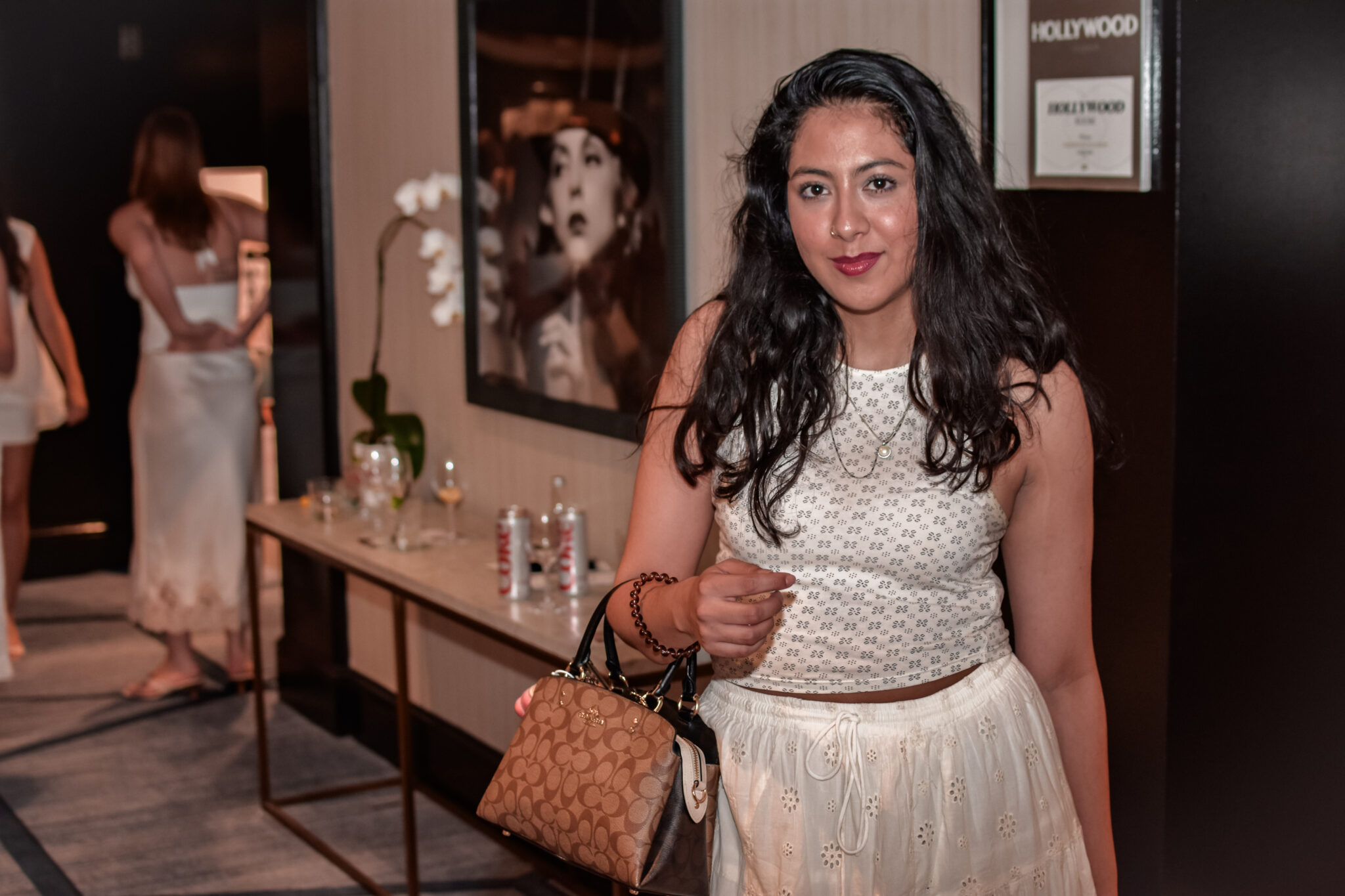 Beverly Hills, CA, USA, July 2026: Attendee at Soiree En Blanc Event hosted by Modern Day Wife