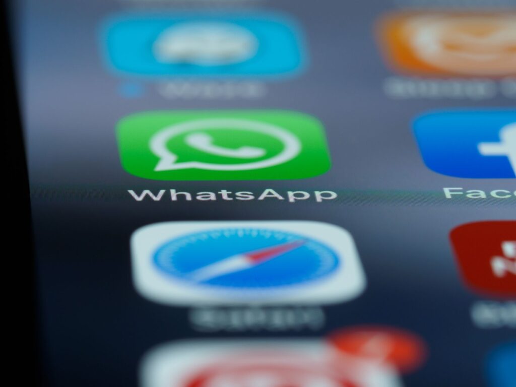 close up photo of a phone application