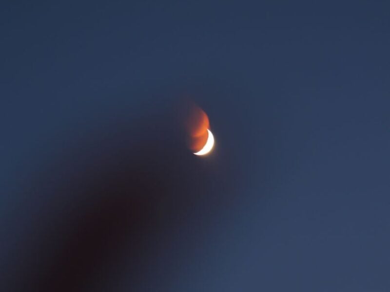artistic photo of moon